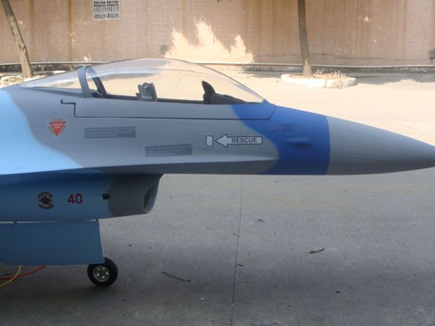 F-16 - L 2400 mm (95") - FeiBao Scale Jet - Schema 07 – Bild 3