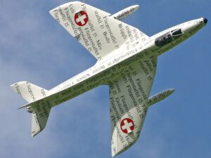 Full-Composite - Papyrus Hunter Fl St 15 - Fliegerstaffel 15 - Turbinen-Jet - Feibao