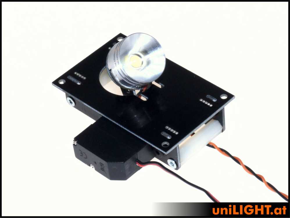 uniLIGHT 16mm Klappscheinwerfer HV, 4W - weiss – Bild 5