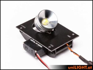 uniLIGHT 20mm Klappscheinwerfer HV, 4Wx2 - weiss