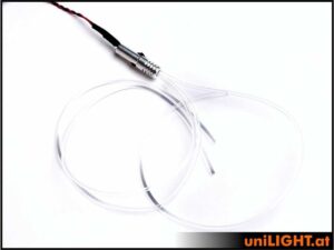 uniLIGHT 4W Glühfaser-Licht, 3mm - grün