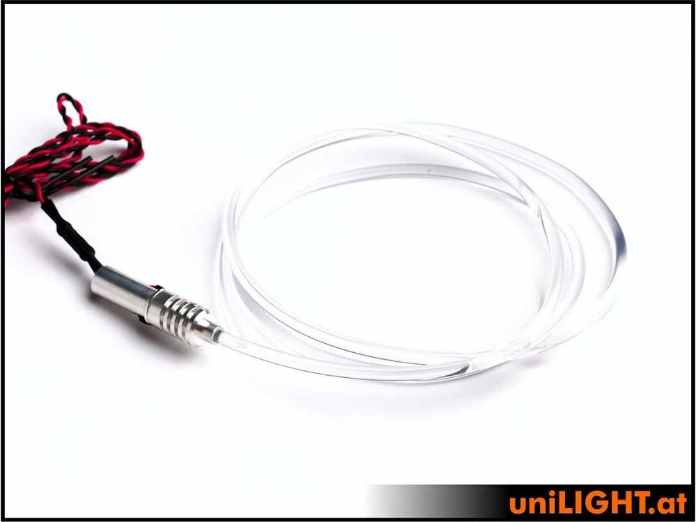 uniLIGHT 4W Glühfaser-Licht, 4mm - grün
