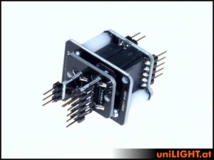 uniLIGHT Header-Steckverbindung, 6 primäre 4 sekundäre Pole - DIY