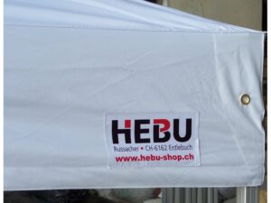 HEBU-Tent Dachplane V2 DELUXE 3x3 weiss