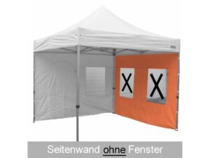 Seitenwand PRO / DELUXE 3m terra ohne Fenster