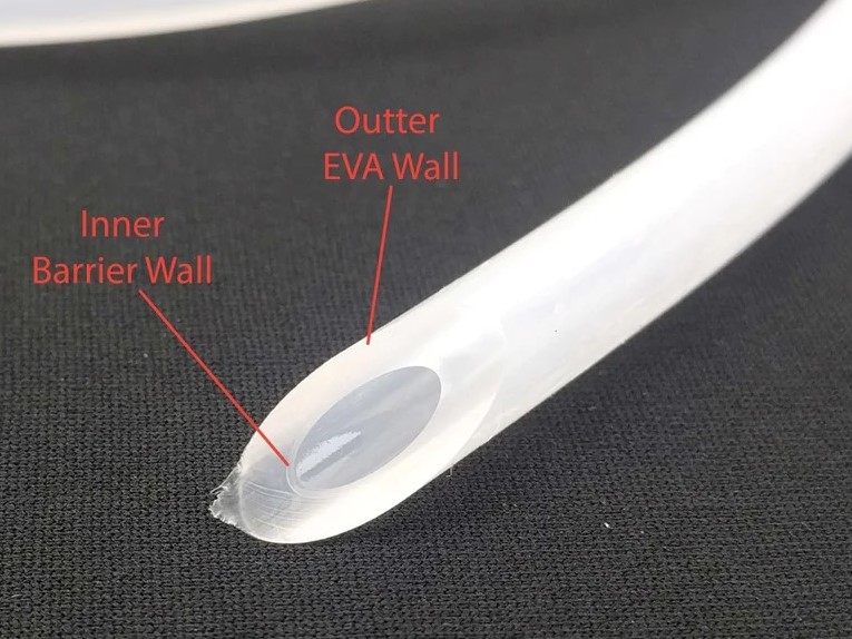 EVABarrier PVC Getränke- und Gasschlauch 6.3mm x 9.5mm - 12m Rolle – Bild 2