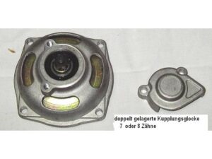 Kupplungsglocke 8 Zähne 6.3mm Kette zu Pocket Motor