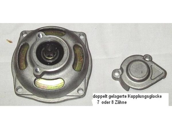 Kupplungsglocke 6 Zähne 8mm Kette Pocket Motor