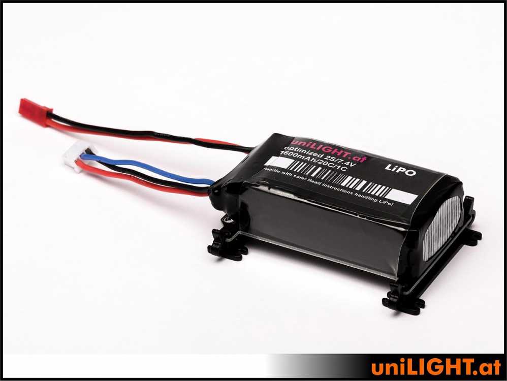 uniLIGHT Black-Series 2S/1600mAh – Bild 2