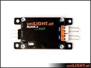 uniLIGHT MODUL-B2PLUS - 2-Kanal, BLACK.2+
