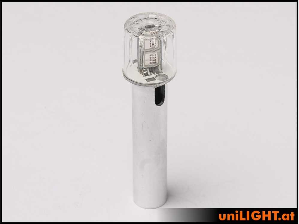 uniLIGHT 15mm VERTIKAL Blitzlicht , 24Wx2, T-Fuse - rot – Bild 3