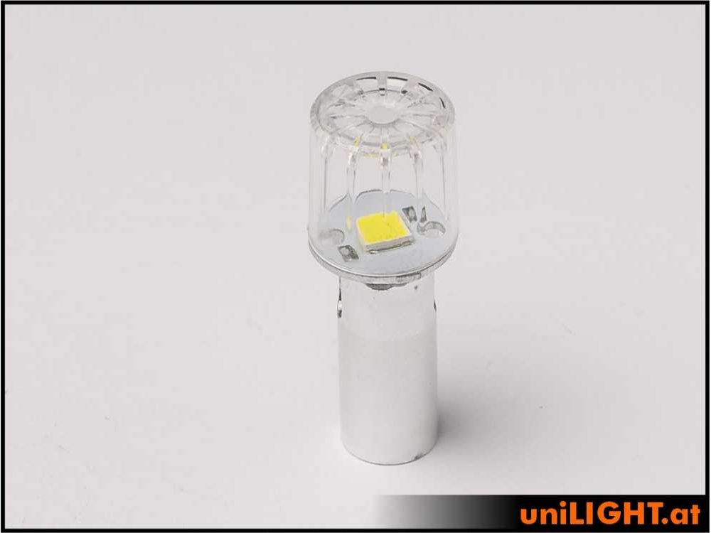 uniLIGHT 15mm PIN Navigationslicht, 3Wx2, KURZ - weiss – Bild 3