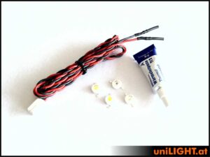 uniLIGHT Emitter Chips Reparatur Set - rot - grün - weiss