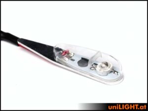 uniLIGHT 11mm PRO Navigationslicht, 4W, KURZ - grün