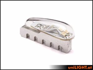 uniLIGHT 12mm PRO Navigationslicht, 4Wx2, KURZ - rot