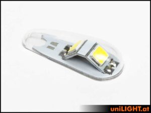 uniLIGHT 12mm Blitzlicht, + 180°, 12Wx3 - weiss - 12V