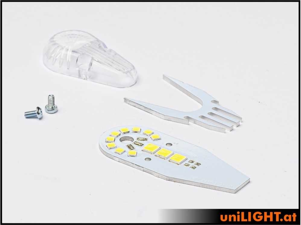 uniLIGHT 24mm PRO Navigationslicht, 4.5Wx2 - grün – Bild 2