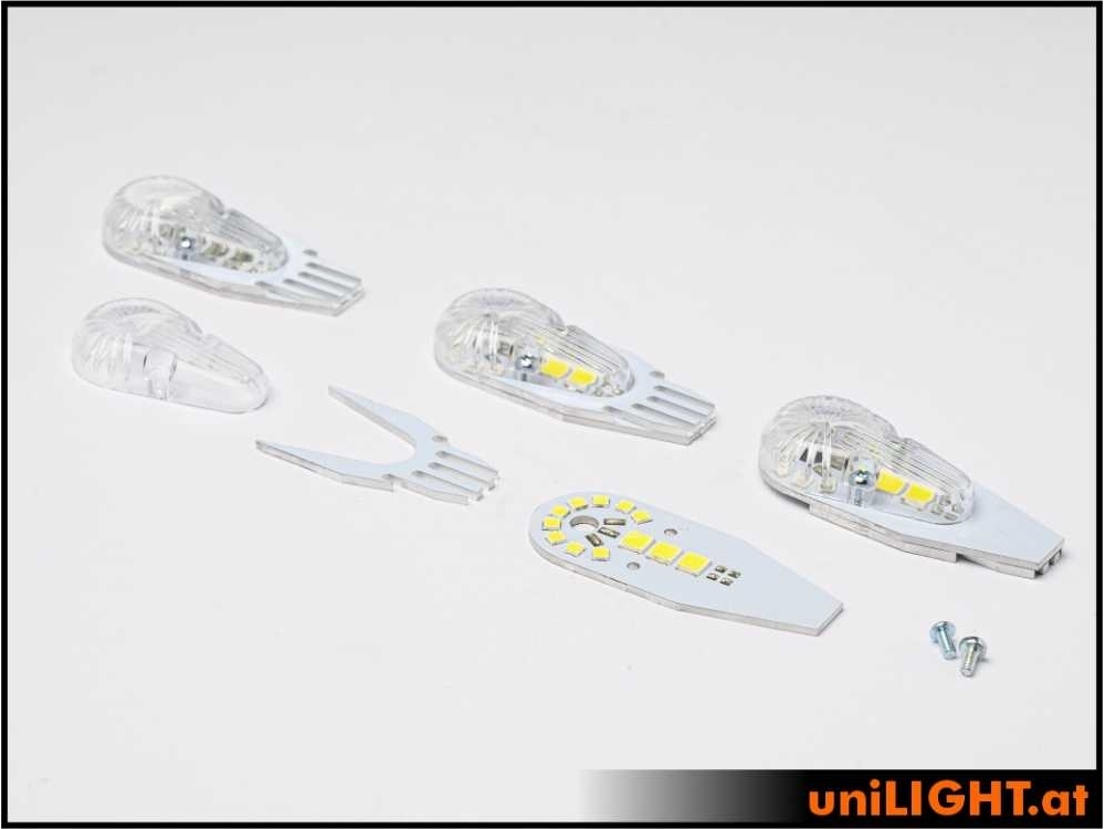 uniLIGHT 24mm PRO Navigationslicht, 4.5Wx2 - grün – Bild 3