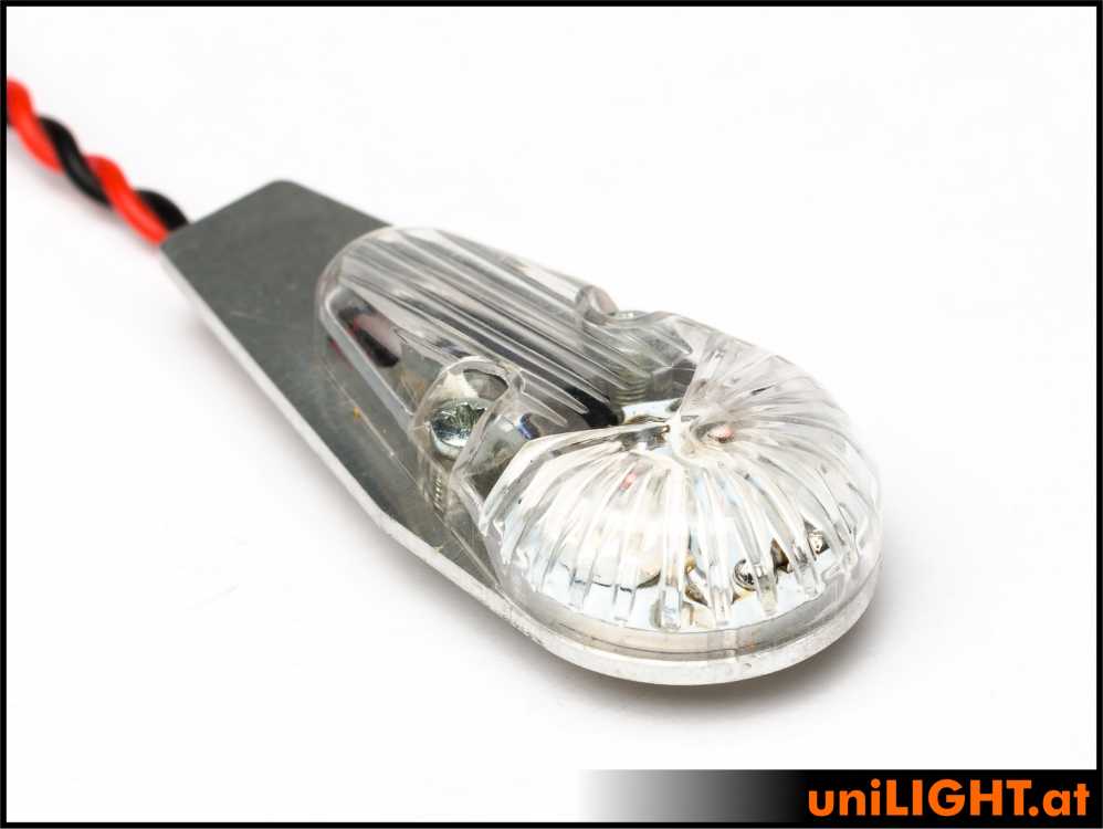 uniLIGHT 24mm PRO Navigationslicht, 8Wx2, T-Fuse - weiss – Bild 2