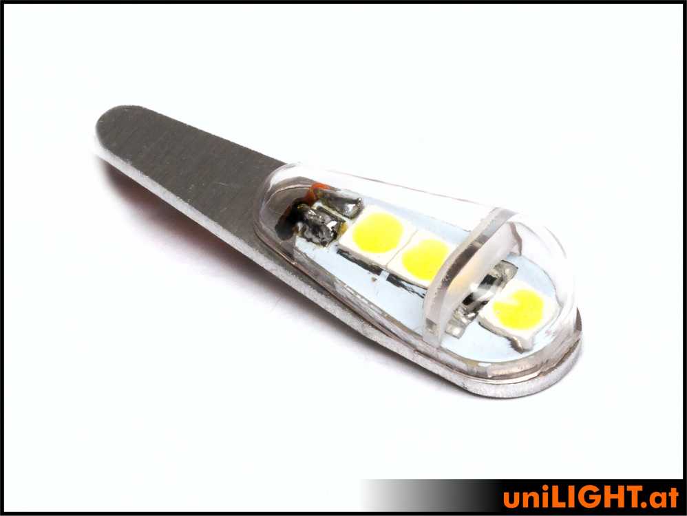 uniLIGHT 7mm PRO Blitzlicht, 5Wx2, FLACH - grün
