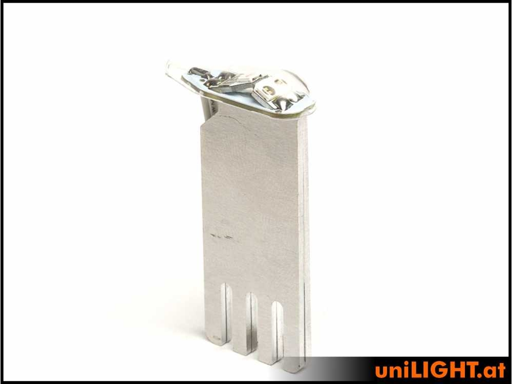 uniLIGHT 9mm PRO Navigationslicht, 6Wx2, T-Fuse - rot