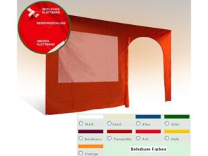 Seitenw. Profi-Classic 3m m.Gross-F.u.T. rot