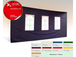 Seitenwand zu Profi-Classic 4.5m m.F. gelb