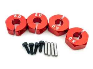 Radmitnehmer 12mm - Stärke 5mm für 1:10 Buggys HSP, Tamiya, Traxxas