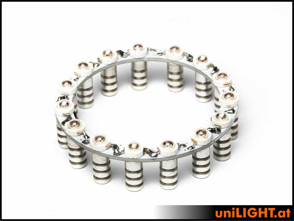 uniLIGHT 60mm RING, +1150lm - orange