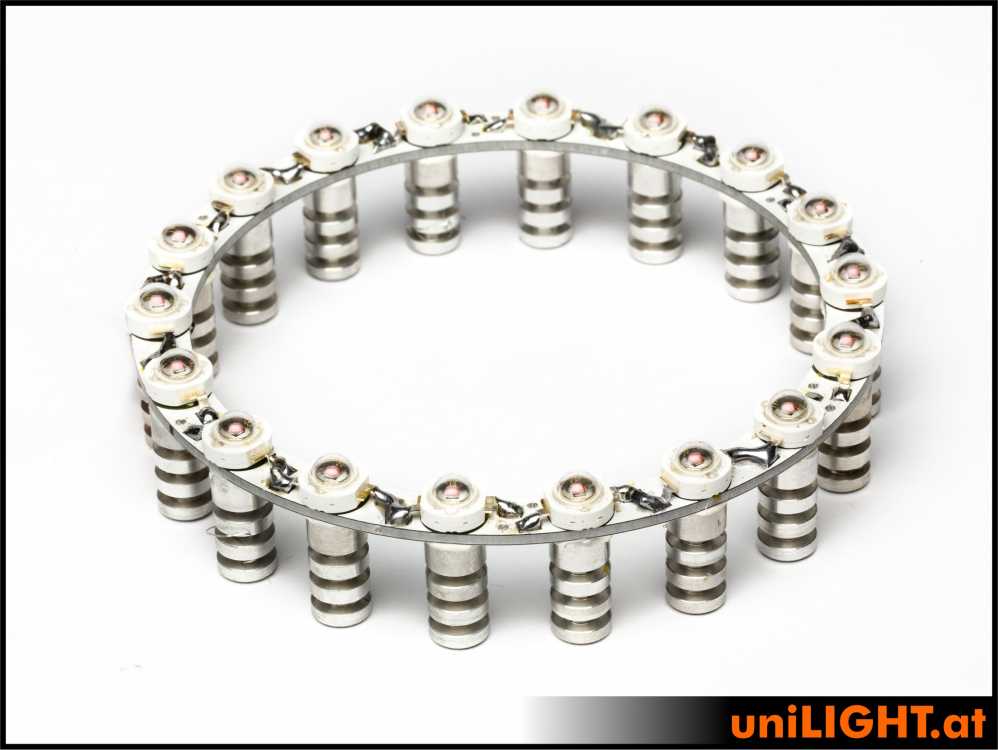 uniLIGHT 76mm RING, +1300lm - orange