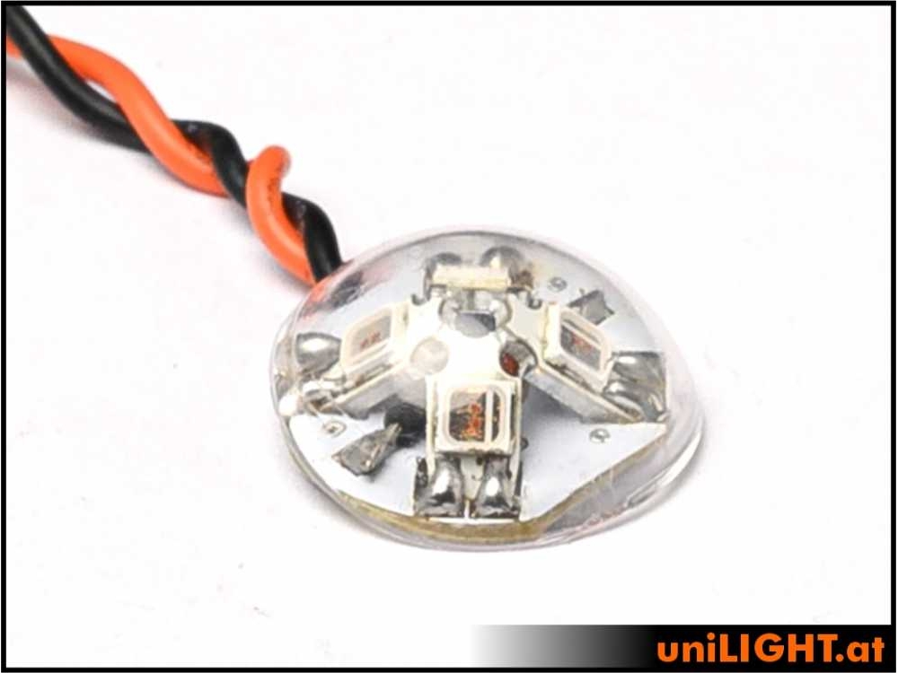 uniLIGHT 17mm Hemispheren Blitzlicht, 9Wx2 - grün – Bild 2