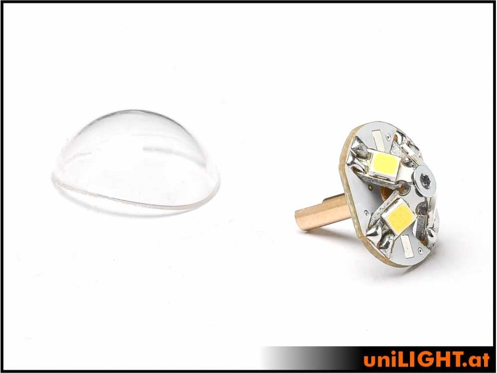 uniLIGHT 17mm Hemispheren Blitzlicht, 9Wx2 - grün – Bild 3