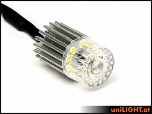 uniLIGHT 19mm ROUND Navigationslicht, 5Wx2 - weiss