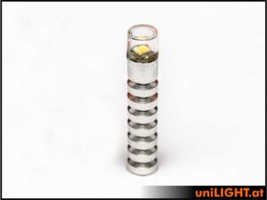 uniLIGHT 7mm SLIM Navigationslicht, 2Wx2 - warmweiss