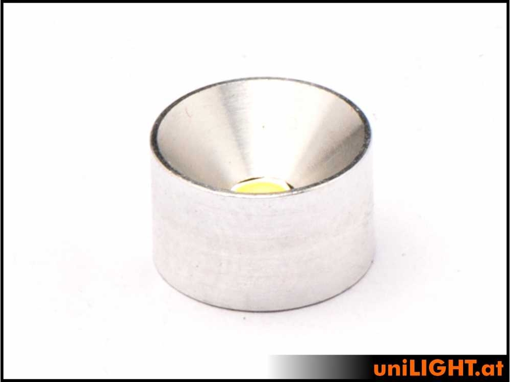 uniLIGHT 10mm Scheinwerfer, 1.6Wx2, KURZ - warmweiss – Bild 2
