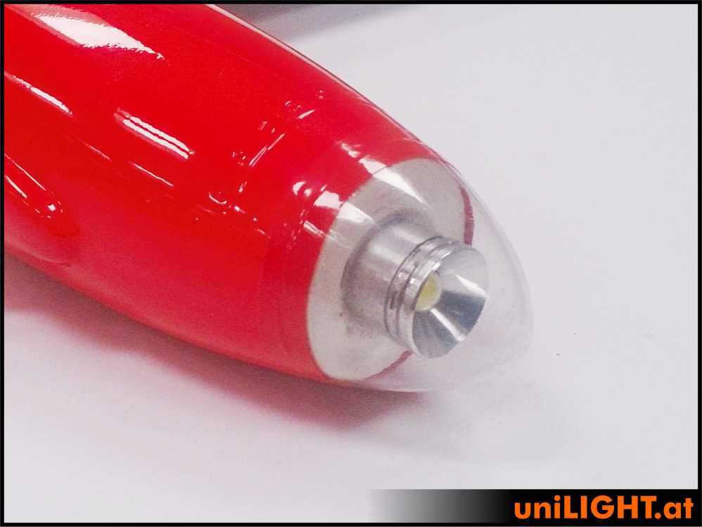 uniLIGHT 15mm Alu-Scheinwerfer, 4W - warmweiss – Bild 2