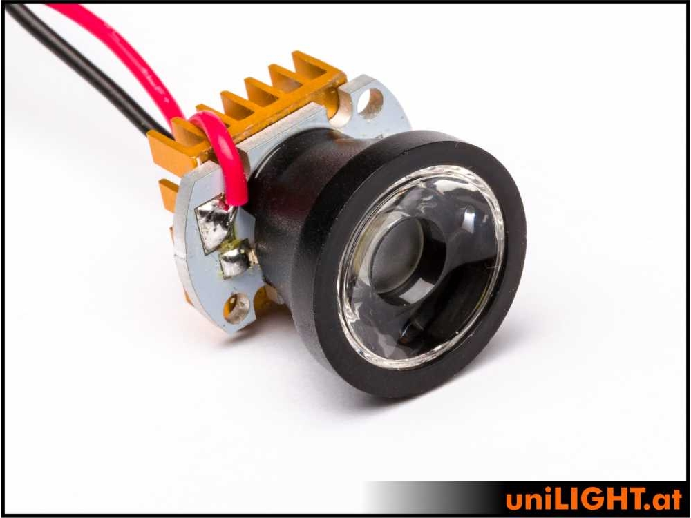 uniLIGHT 19mm ECO-Scheinwerfer, 4W - weiss