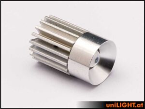 uniLIGHT 19mm Ultra-Power-Scheinwerfer, 10Wx2, T-FUSE - weiss