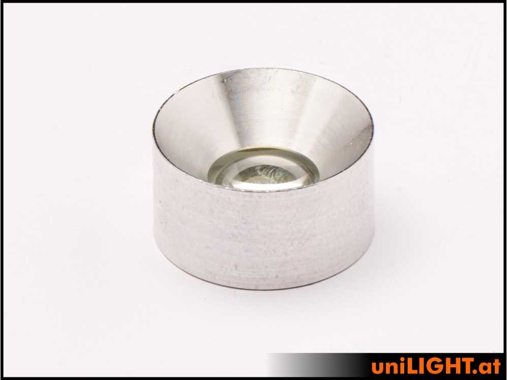 uniLIGHT 19mm Fahrwerk-Scheinwerfer, 2.6Wx2, KURZ - weiss - 45° – Bild 2