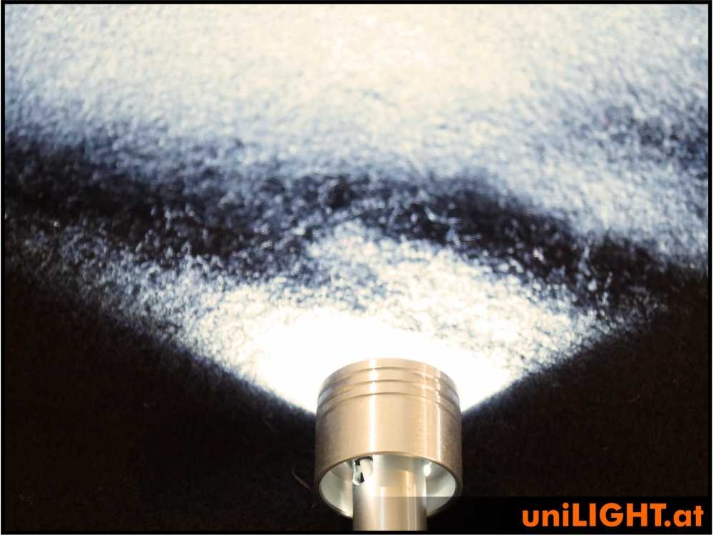 uniLIGHT 20mm Ultra-Power-Scheinwerfer, 8Wx2, T-FUSE - weiss – Bild 2