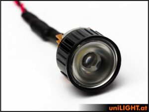 uniLIGHT 22mm ECO-Scheinwerfer mit Linse, 4W - weiss