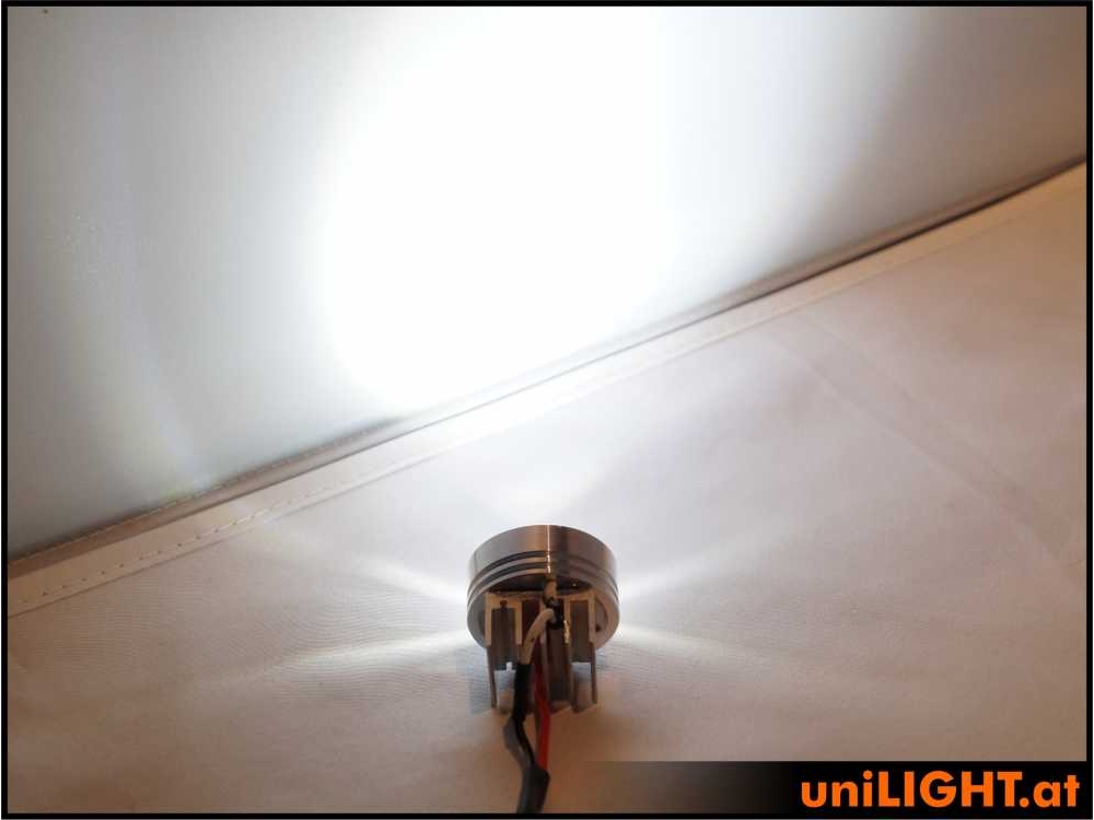uniLIGHT 26mm Ultra-Power-Scheinwerfer, 8Wx2, T-FUSE - warmweiss – Bild 2
