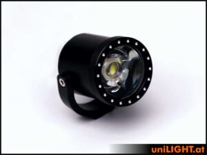 uniLIGHT 24mm Suchscheinwerfer, SCALE, BLACK, 4Wx2 - weiss