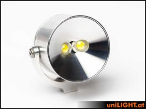 uniLIGHT 30mm Suchscheinwerfer, 8Wx2, T-FUSE - warmweiss