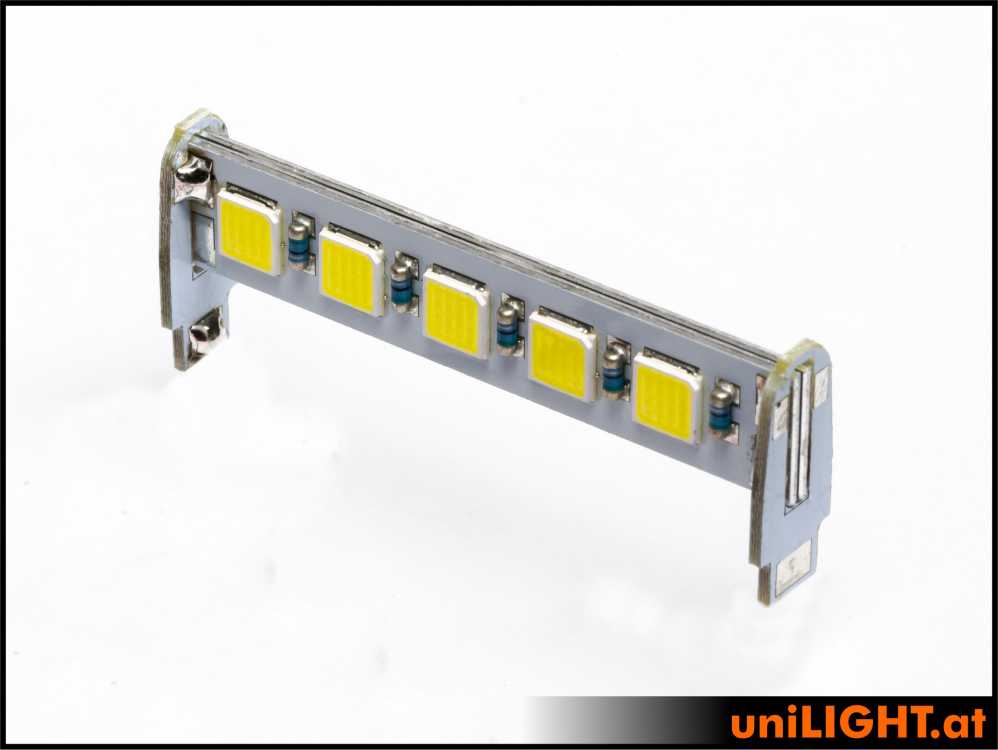 uniLIGHT DUAL Blitzlicht Modul, 60Wx3 - weiss + Wärmeleitkleber