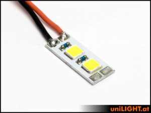 uniLIGHT 10mm Blitzlicht Modul, 12Wx3 - weiss