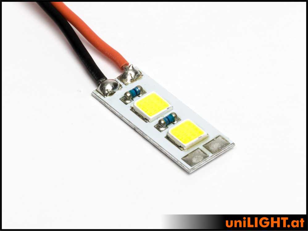 uniLIGHT 10mm Blitzlicht Modul, 12Wx3 - weiss