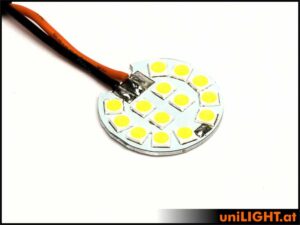 uniLIGHT 22mm Nur Chip Blitzlicht, 18Wx2 - grün