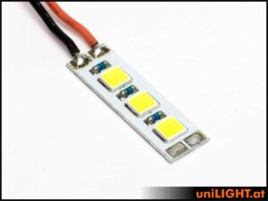 uniLIGHT 10mm Blitzlicht Modul, 18Wx3 - weiss