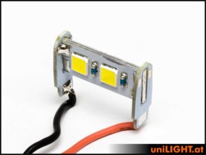 uniLIGHT DUAL Blitzlicht Modul, 24Wx3 - weiss + Wärmeleitkleber